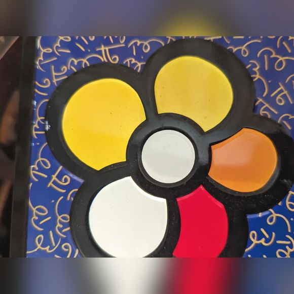 Romero Britto lithographed Creme de Grand Marnier tin signed by the artist - Picture 5 of 6